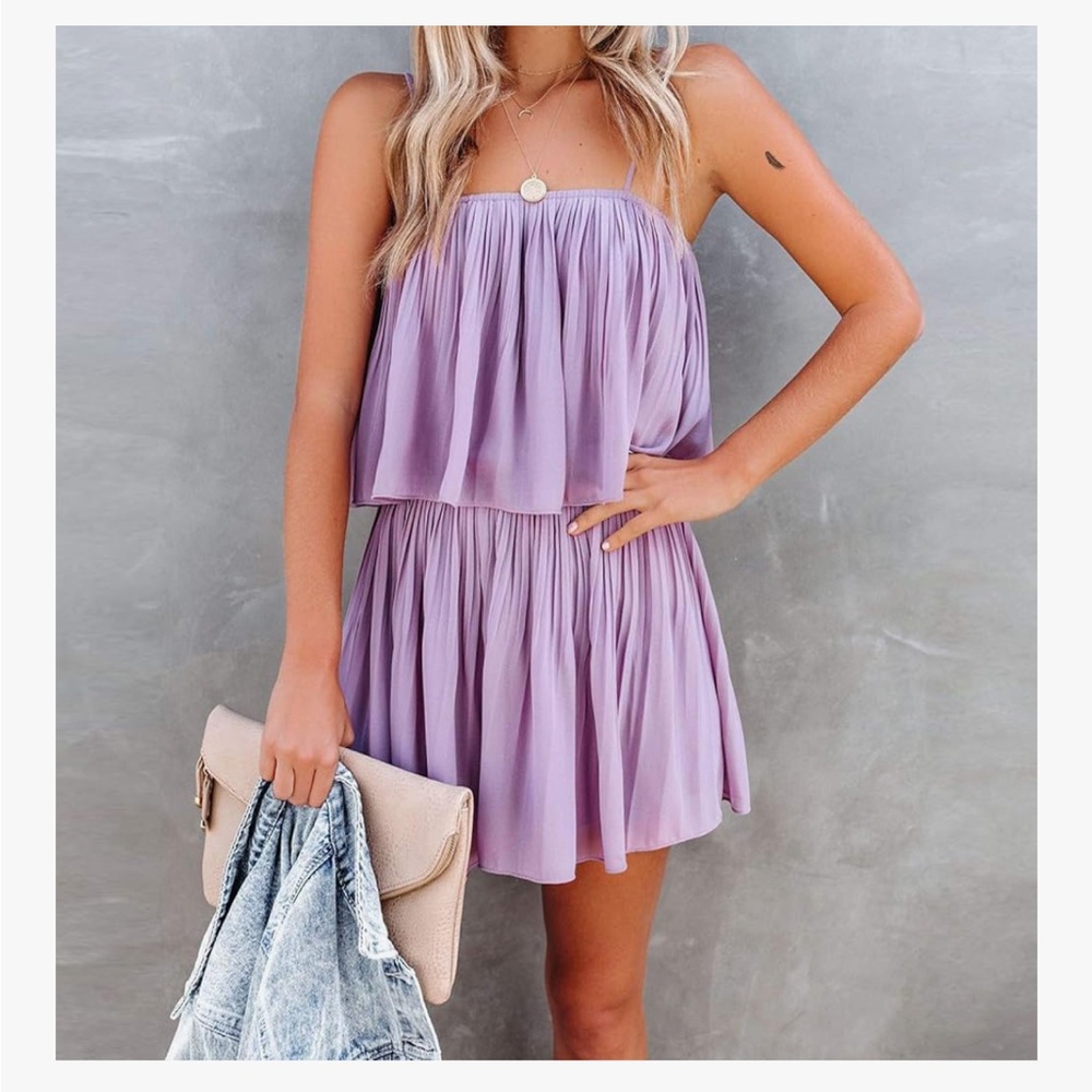 Light purple romper